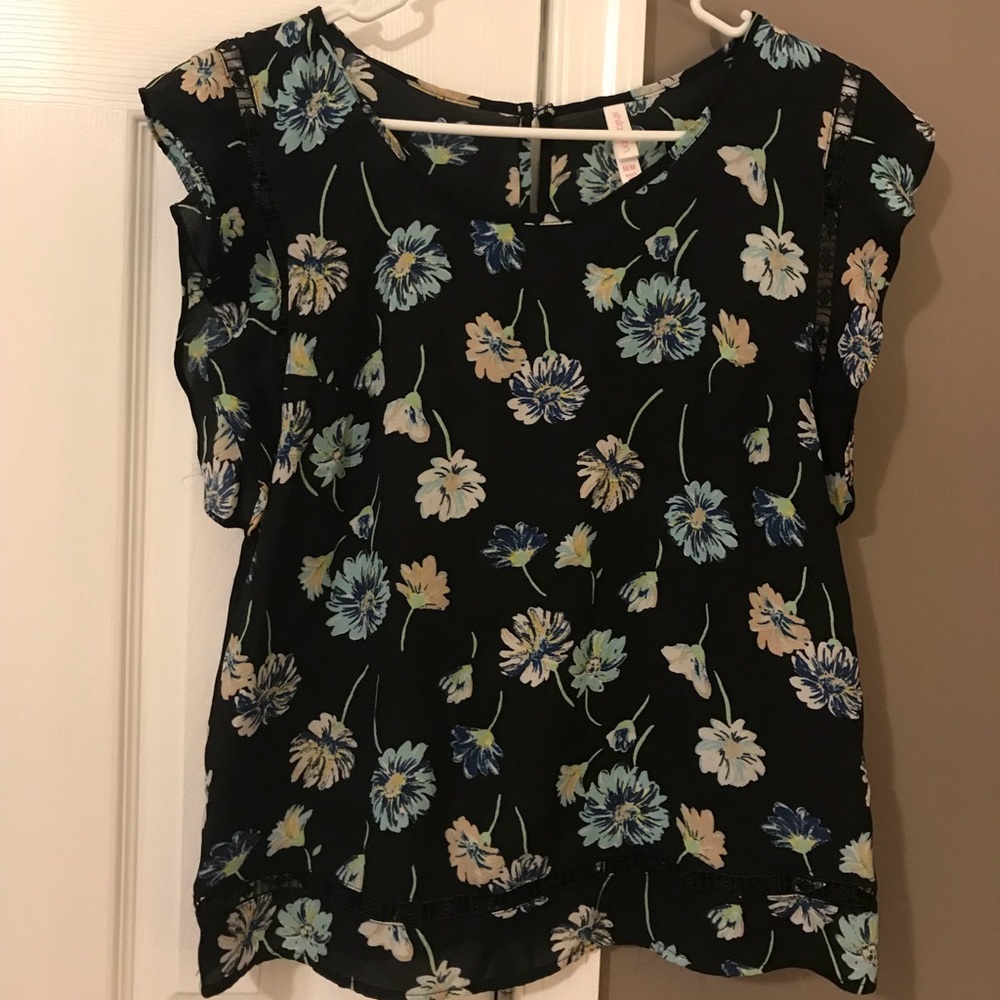 Floral Print Blouse